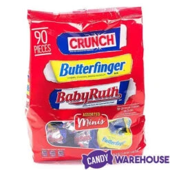 Nestlé® Nestle Assorted Miniatures Candy Bars: 90-Piece Bag -Sweet Candy Shop nestle assorted miniatures candy bars 90 piece bag candy warehouse 6