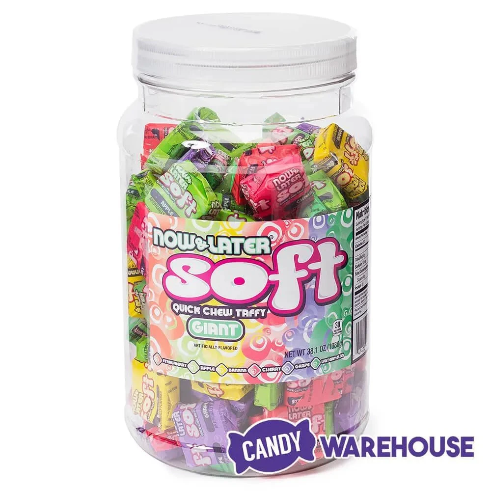 Now And Later Soft Taffy Squares - Assorted: 120-Piece Tub 2 Now And Later Soft Taffy Squares - Assorted: 120-Piece Tub - Image 2