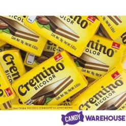 Nutresa Cremino Bicolore Hazelnut Flavored Cocoa Praline Candy Bars: 24-Piece Pack -Sweet Candy Shop nutresa cremino bicolore hazelnut flavored cocoa praline candy bars 24 piece pack candy warehouse 3