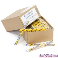 Old Fashioned Hard Candy Sticks - Banana: 80-Piece Box 7 Old Fashioned Hard Candy Sticks - Banana: 80-Piece Box -Sweet Candy Shop old fashioned hard candy sticks banana 80 piece box candy warehouse 4 1c2ace43 6f51 4678 a2f0 2e895dad58e2