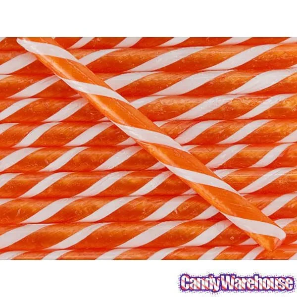 Old Fashioned Hard Candy Sticks - Tangerine: 80-Piece Box 3 Old Fashioned Hard Candy Sticks - Tangerine: 80-Piece Box - Image 3