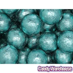 Palmer Foiled Caramel Filled Chocolate Candy Balls - Robin Egg Blue: 5LB Bag -Sweet Candy Shop palmer foiled caramel filled chocolate candy balls robin egg blue 5lb bag candy warehouse 4