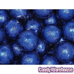 Palmer Foiled Caramel Filled Chocolate Candy Balls - Royal Blue: 5LB Bag -Sweet Candy Shop palmer foiled caramel filled chocolate candy balls royal blue 5lb bag candy warehouse 4