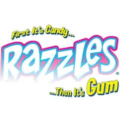 Razzles Candy 2-Packs: 240-Piece Box -Sweet Candy Shop razzles candy 2 packs 240 piece box candy warehouse 3