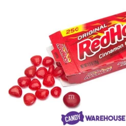 Red Hots Candy Mini Packs: 24-Piece Box -Sweet Candy Shop red hots candy mini packs 24 piece box candy warehouse 5
