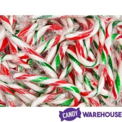 Red, White, And Green Peppermint Mini Candy Canes: 200-Piece Tub 10 Red, White, And Green Peppermint Mini Candy Canes: 200-Piece Tub -Sweet Candy Shop red white and green peppermint mini candy canes 200 piece tub candy warehouse 4 92969acc 8d50 473d 80de c8674d29cf81