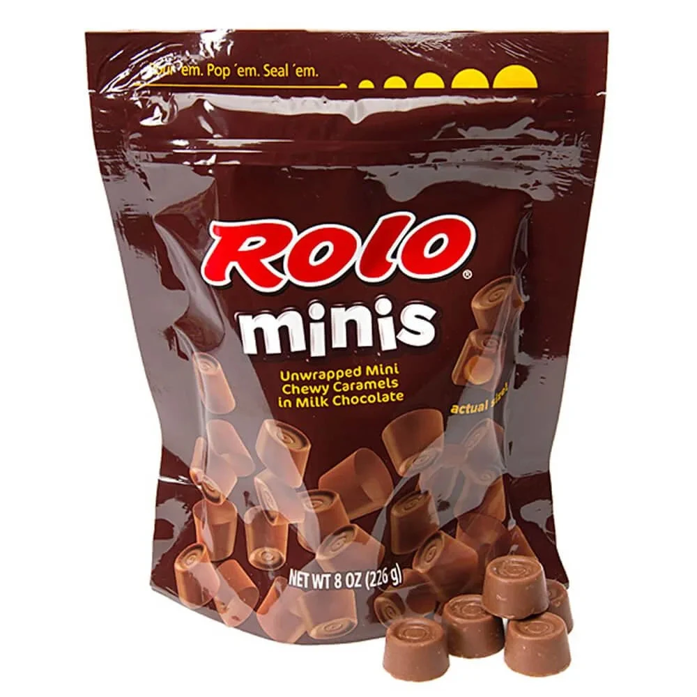 Rolo Minis Candy: 8-Ounce Bag 1 Rolo Minis Candy: 8-Ounce Bag