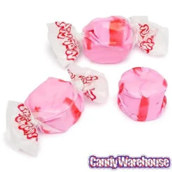 Salt Water Taffy - Cherry: 2.5LB Bag -Sweet Candy Shop salt water taffy cherry 2 5lb bag candy warehouse 3