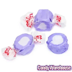 Salt Water Taffy - Huckleberry: 2.5LB Bag -Sweet Candy Shop salt water taffy huckleberry 2 5lb bag candy warehouse 3