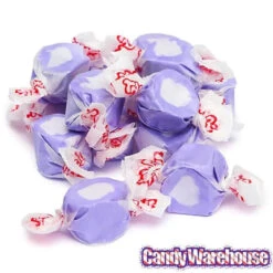 Salt Water Taffy - Huckleberry: 2.5LB Bag -Sweet Candy Shop salt water taffy huckleberry 2 5lb bag candy warehouse 4