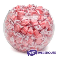 Salt Water Taffy - Strawberry: 2.5LB Bag -Sweet Candy Shop salt water taffy strawberry 2 5lb bag candy warehouse 4