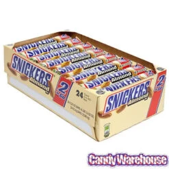 Snickers Almond King Size Candy Bars: 24-Piece Box -Sweet Candy Shop snickers almond king size candy bars 24 piece box candy warehouse 3