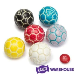Soccer Balls Bubblegum: 1KG Bag -Sweet Candy Shop soccer balls bubblegum 1kg bag candy warehouse 3 8b3625e5 476c 42fd 801d 16b564590468