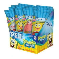 SpongeBob SquarePants PEZ Candy Packs: 12-Piece Display 5 SpongeBob SquarePants PEZ Candy Packs: 12-Piece Display -Sweet Candy Shop spongebob squarepants pez candy packs 12 piece display candy warehouse 3