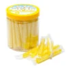 Sweet Spindles Mini Hard Candy Sticks - Banana: 50-Piece Jar