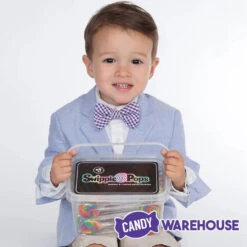 Swipple Pops Petite Swirl Ripple Lollipops - Rainbow Cherry: 60-Piece Tub -Sweet Candy Shop swipple pops petite swirl ripple lollipops rainbow cherry 60 piece tub candy warehouse 5