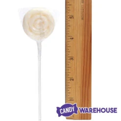 Swipple Pops Petite Swirl Ripple Lollipops - White Pineapple: 60-Piece Tub -Sweet Candy Shop swipple pops petite swirl ripple lollipops white pineapple 60 piece tub candy warehouse 4