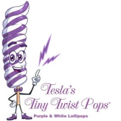 Tesla's Tiny Twist Pops - Grape: 48-Piece Jar 10 Tesla's Tiny Twist Pops - Grape: 48-Piece Jar -Sweet Candy Shop tesla s tiny twist pops grape 48 piece jar candy warehouse 4