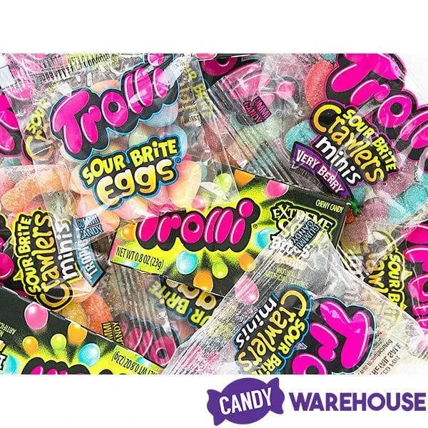 Trolli Sour Lovers Mix Gummy Candy Packs Assortment: 50-Piece Bag 2 Trolli Sour Lovers Mix Gummy Candy Packs Assortment: 50-Piece Bag - Image 2