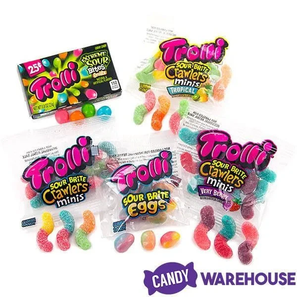 Trolli Sour Lovers Mix Gummy Candy Packs Assortment: 50-Piece Bag 5 Trolli Sour Lovers Mix Gummy Candy Packs Assortment: 50-Piece Bag - Image 5