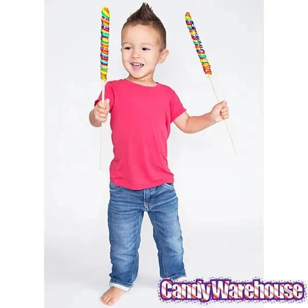 Unicorn Pops 2.5-Ounce Twist Suckers - Rainbow: 36-Piece Case 2 Unicorn Pops 2.5-Ounce Twist Suckers - Rainbow: 36-Piece Case - Image 2