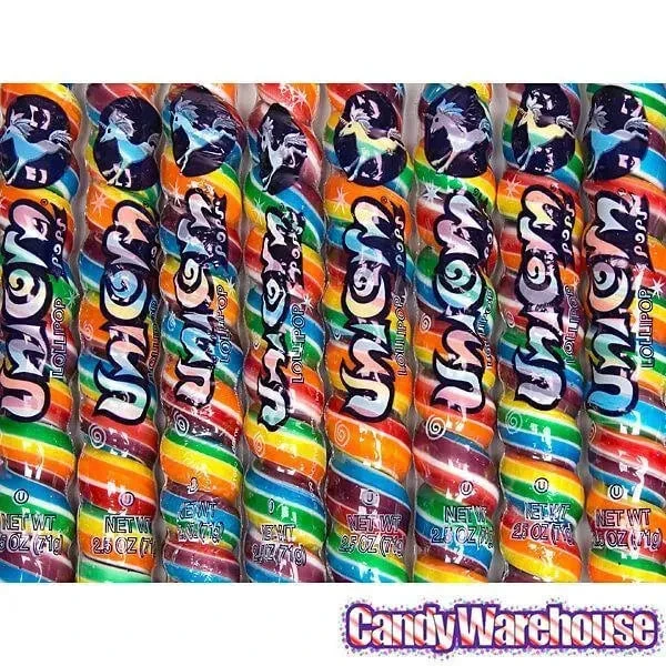 Unicorn Pops 2.5-Ounce Twist Suckers - Rainbow: 36-Piece Case 5 Unicorn Pops 2.5-Ounce Twist Suckers - Rainbow: 36-Piece Case - Image 5