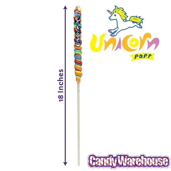 Unicorn Pops 2.5-Ounce Twist Suckers - Rainbow: 36-Piece Case 6 Unicorn Pops 2.5-Ounce Twist Suckers - Rainbow: 36-Piece Case - Image 6