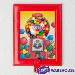 Wall Mounted Gumball Machine Dispenser Frame With Gumballs -Sweet Candy Shop wall mounted gumball machine dispenser frame with gumballs candy warehouse 4