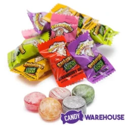 WarHeads Smashups Extreme Sour Hard Candy 3.25-Ounce Packs: 12-Piece Box -Sweet Candy Shop warheads smashups extreme sour hard candy 3 25 ounce packs 12 piece box candy warehouse 4