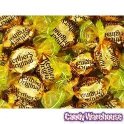 Werther's Original Caramel Apple Filled Hard Candy: 4LB Box -Sweet Candy Shop werther s original caramel apple filled hard candy 4lb box candy warehouse 3