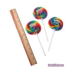 Whirly Pop 1.5-Ounce Swirl Suckers - Rainbow: 60-Piece Case -Sweet Candy Shop whirly pop 1 5 ounce swirl suckers rainbow 60 piece case candy warehouse 3 97332f67 9e79 4d5d 99b6 7d76af5b6237