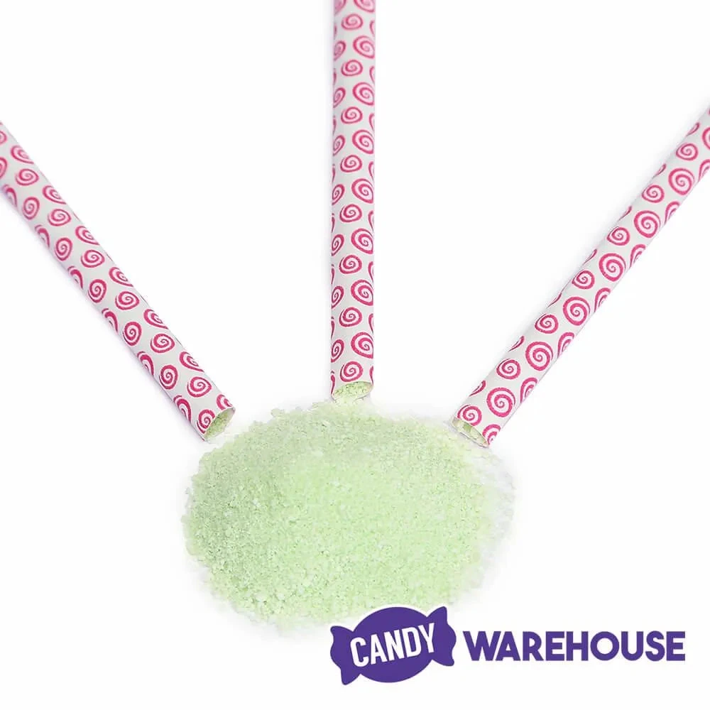 YumJunkie Sassy Straws Candy Powder Filled Mini Straws - Watermelon: 50-Piece Bag 2 YumJunkie Sassy Straws Candy Powder Filled Mini Straws - Watermelon: 50-Piece Bag - Image 2