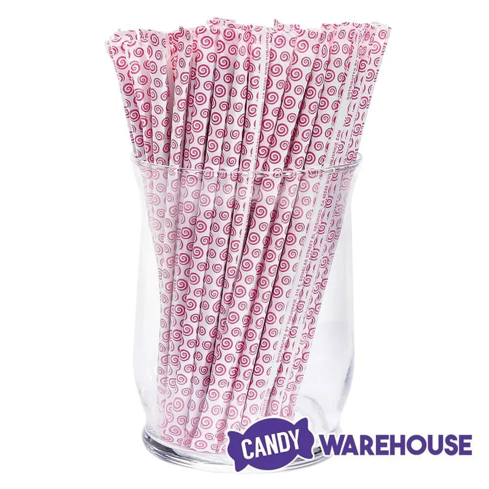 YumJunkie Sassy Straws Candy Powder Filled Mini Straws - Watermelon: 50-Piece Bag 3 YumJunkie Sassy Straws Candy Powder Filled Mini Straws - Watermelon: 50-Piece Bag - Image 3