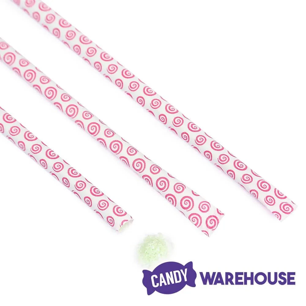 YumJunkie Sassy Straws Candy Powder Filled Mini Straws - Watermelon: 50-Piece Bag 4 YumJunkie Sassy Straws Candy Powder Filled Mini Straws - Watermelon: 50-Piece Bag - Image 4