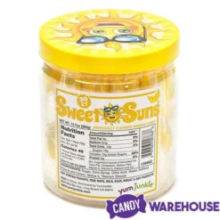 YumJunkie Sweet Suns Yellow Swirl Hard Candy Circles: 30-Piece Jar 10 YumJunkie Sweet Suns Yellow Swirl Hard Candy Circles: 30-Piece Jar -Sweet Candy Shop yumjunkie sweet suns yellow swirl hard candy circles 30 piece jar candy warehouse 4